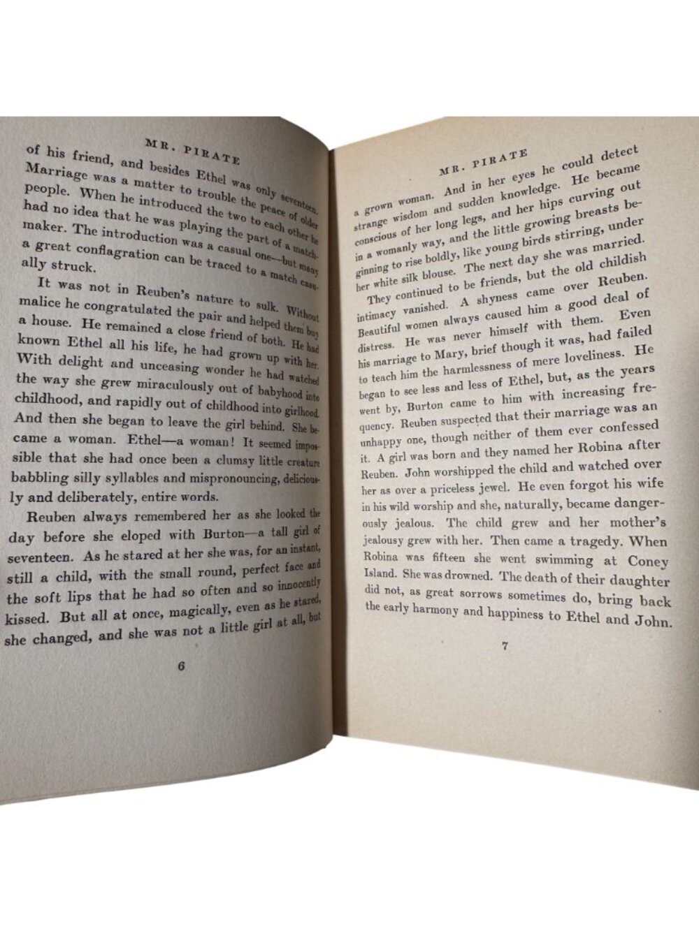 Mr Pirate A Romance 1937 First Edition Hardcover By A.B. Shiffrin Dust Jacket - Picture 10 of 16